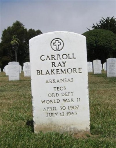 Carroll Ray Blakemore on Sysoon