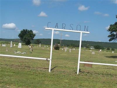 Carson Cemetery on Sysoon