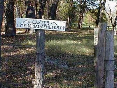 Carter Memorial Cemetery on Sysoon