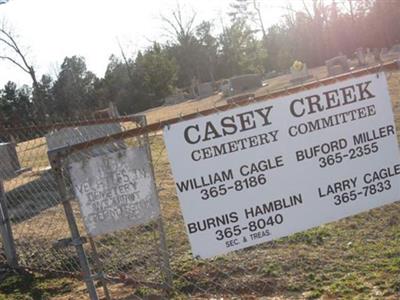 Casey Creek Cemetery on Sysoon
