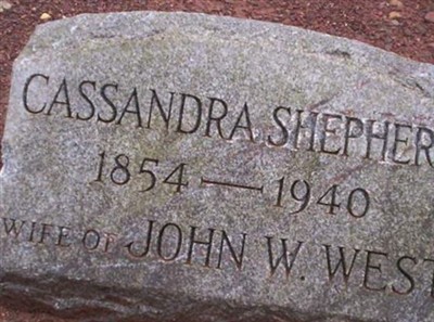 Cassandra Shepherd West on Sysoon