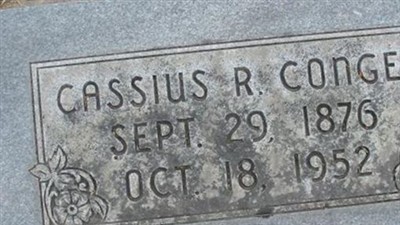 Cassius R. Conger on Sysoon