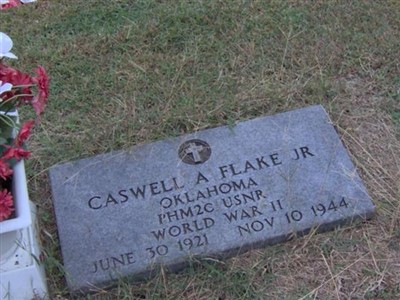 Caswell A Flake, Jr on Sysoon