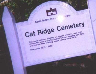 Cat Ridge Cemetery on Sysoon