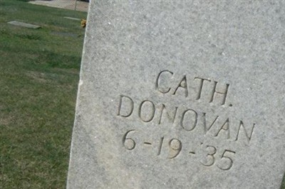Cath. Donovan on Sysoon
