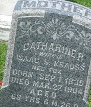 Catharine R. Fox Krauss on Sysoon