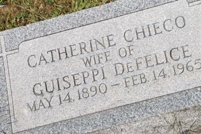 Catherine Chieco De Felice on Sysoon