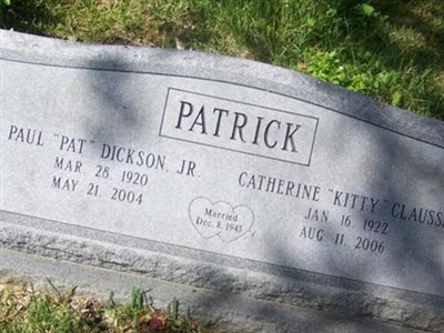 Catherine Claussen Patrick on Sysoon