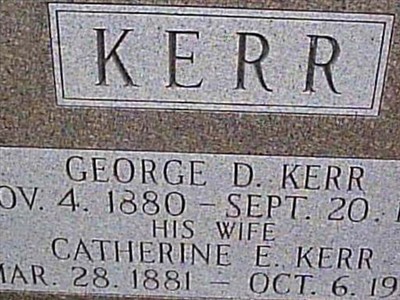 Catherine E Kerr on Sysoon