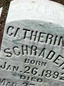 Catherine Felde???? Schrader on Sysoon