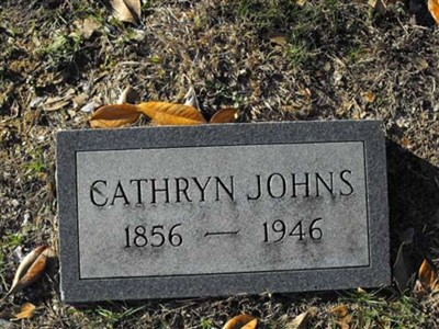 Catherine ? Johns on Sysoon