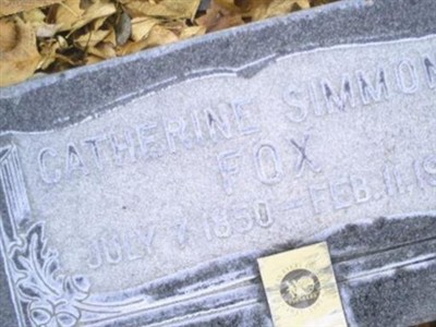 Catherine Simmon Fox on Sysoon