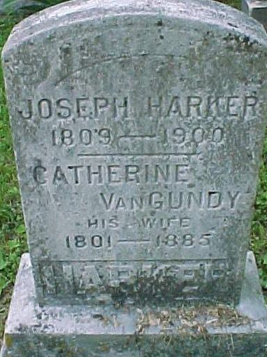 Catherine Vangundy Harker on Sysoon