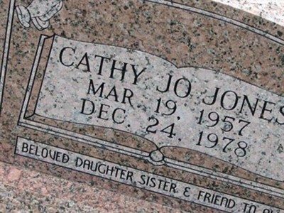 Cathy Jo Jones on Sysoon
