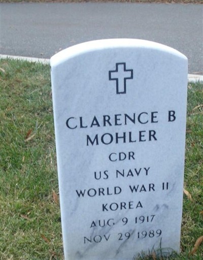 CDR Clarence B. Mohler on Sysoon