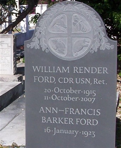 Cdr William Render Ford on Sysoon