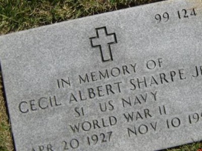 Cecil Albert Sharpe, Jr, Find a grave on Sysoon Cecil Albert Sharpe, Jr on Sysoon