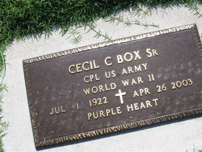 Cecil Box on Sysoon