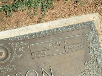 Cecil E Garrison on Sysoon