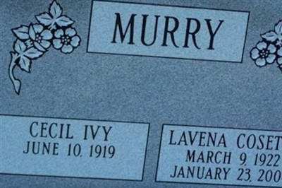 Cecil Ivy Murry on Sysoon