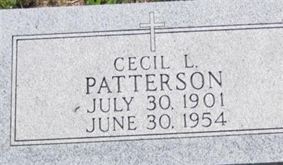 Cecil L Patterson on Sysoon