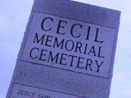 Cecil Memorial Cemetery on Sysoon