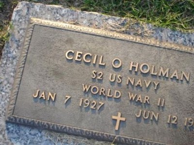 Cecil O Holman on Sysoon
