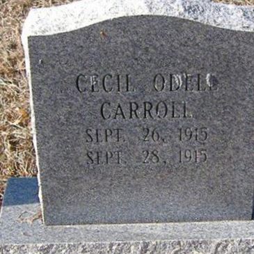 Cecil Odell Carroll on Sysoon