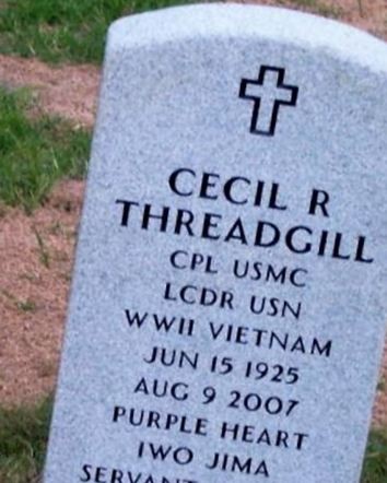 Cecil R Threadgill on Sysoon