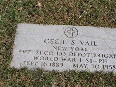 Cecil S Vail on Sysoon