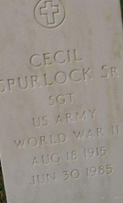 Cecil Spurlock, Sr on Sysoon