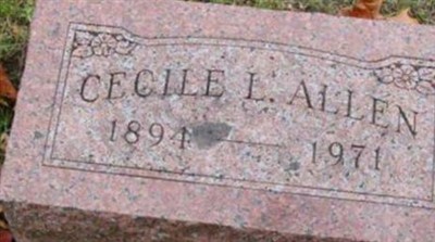 Cecile L Allen on Sysoon