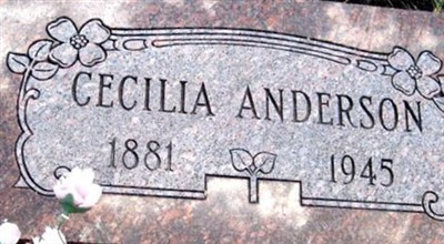 Cecilia Anderson on Sysoon