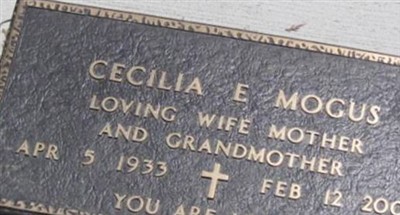 Cecilia E Mogus on Sysoon