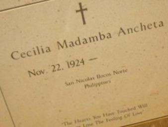 Cecilia Madamba Ancheta on Sysoon