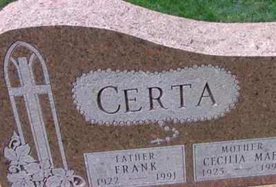 Cecilia Mae Govert Certa on Sysoon