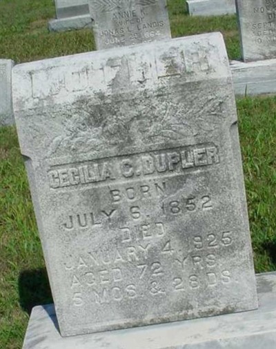 Cecolia C Dupler on Sysoon