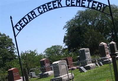 Cedar Creek Cemetery on Sysoon