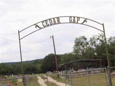 Cedar Gap Cemetery on Sysoon