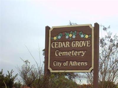 Cedar Grove Cemetery on Sysoon