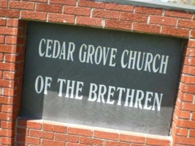 Cedar Grove Church of the Brethren on Sysoon