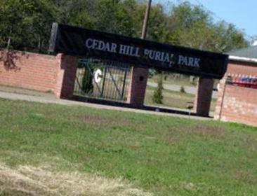 Cedar Hill Burial Park on Sysoon