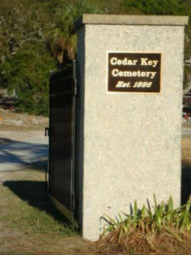 Cedar Key Cemetery on Sysoon