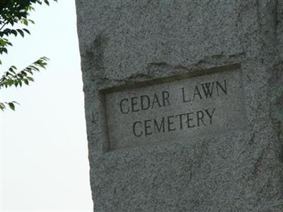 Cedar Lawn Cemetery on Sysoon