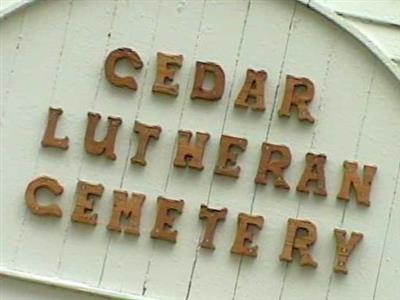 Cedar Lutheran Cemetery on Sysoon
