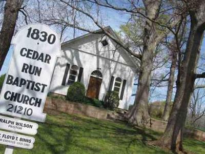 Cedar Run Cemetery on Sysoon