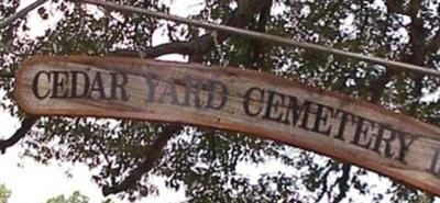 Cedar Yard Cemetery on Sysoon