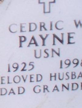 Cedric Ward Payne on Sysoon