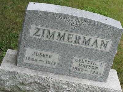 Celestia I. Matson Zimmerman on Sysoon