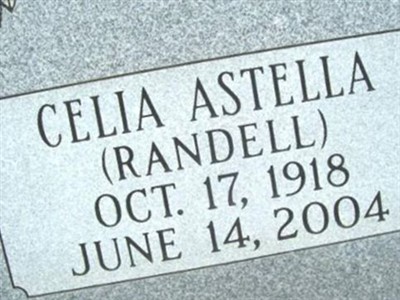 Celia Astella Randell Lancaster on Sysoon